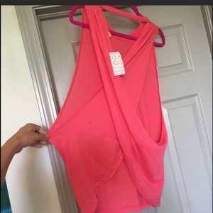 Free People Cross back tank Large